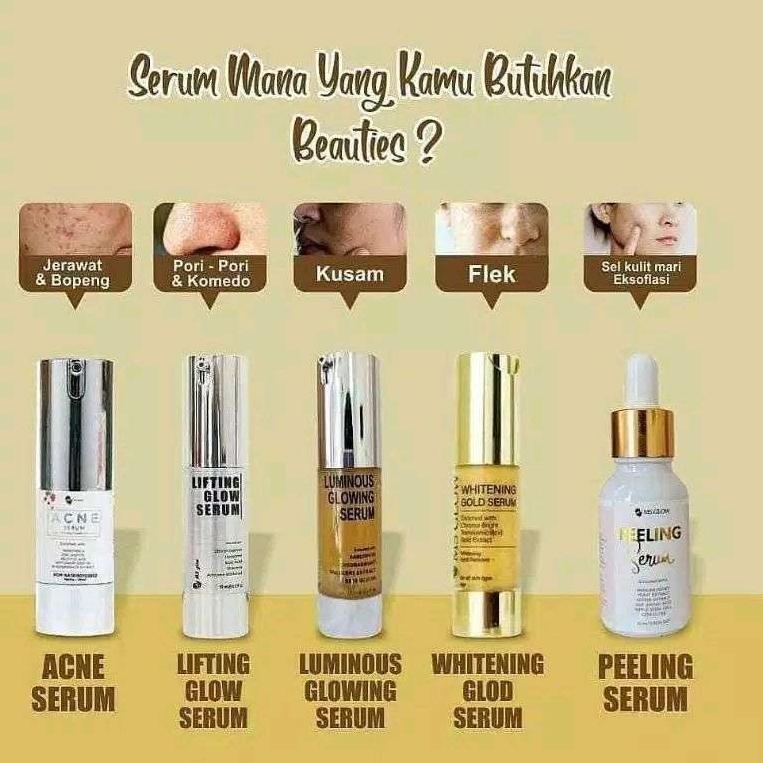 ま SERUM ACNE MS GLOW / serum luminous / serum peeling ms glow / serum lifting ms glow / serum gold m