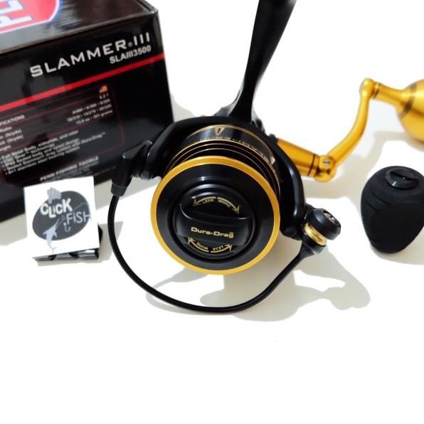 Reel Penn Slammer Iii / Slaiii 3500 4500 5500 6500 Spinning 7Bb Ipx6