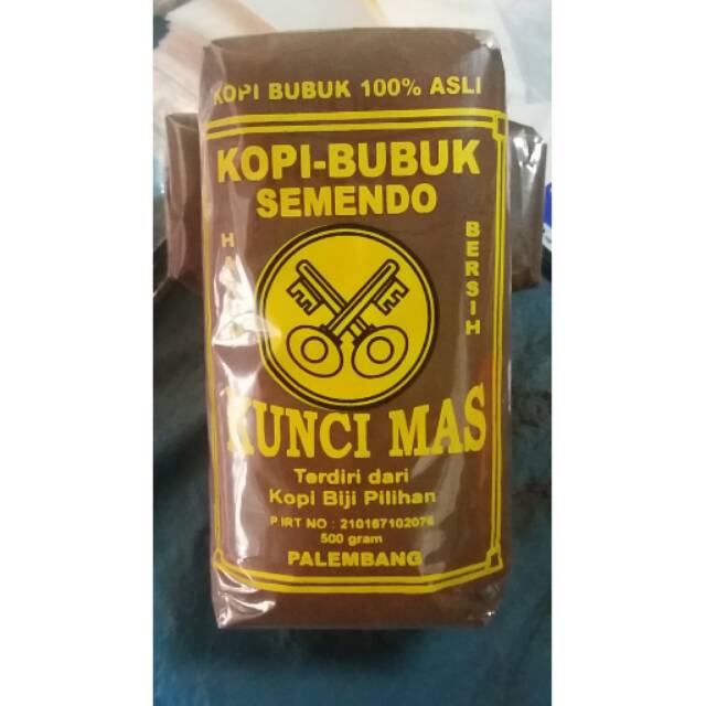 

Kopi bubuk semendo Kunci Mas @500gram