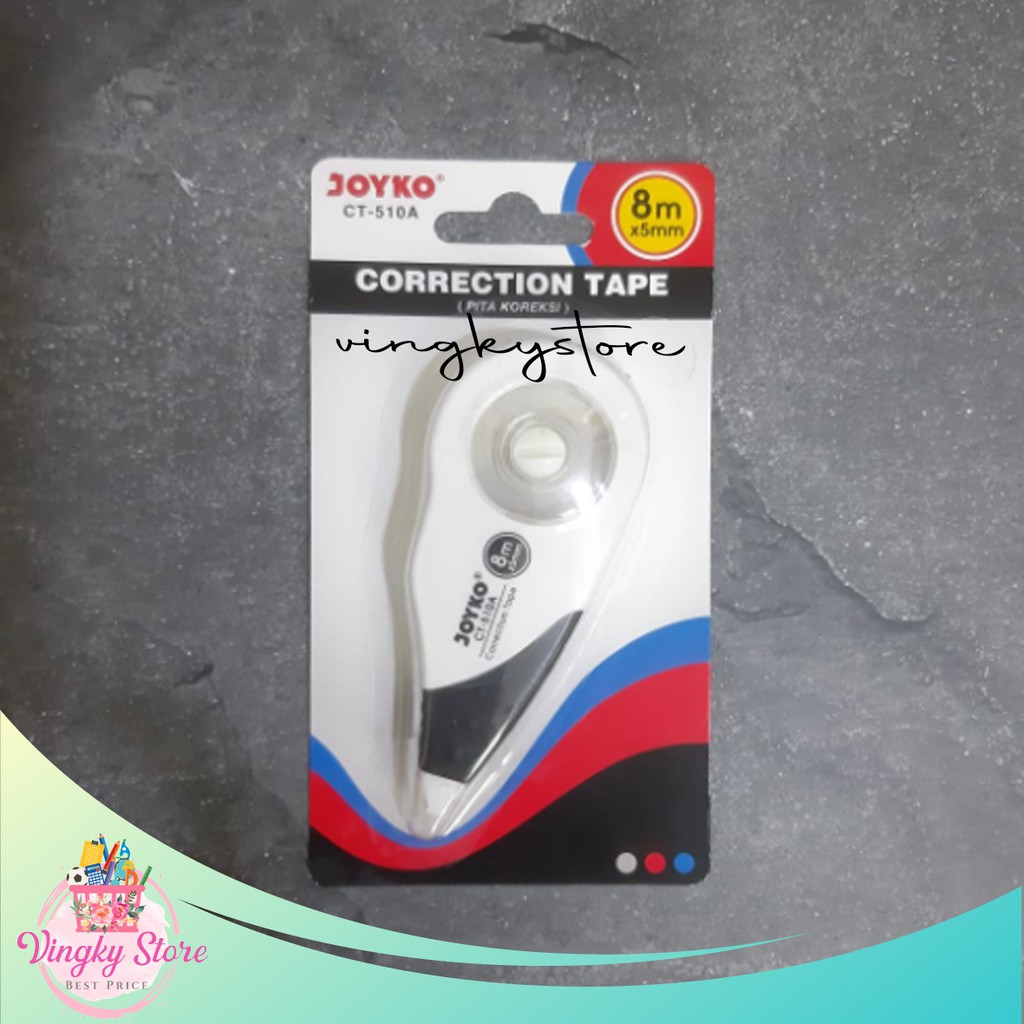 

Tipex Kertas / Correction Tape Joyko CT-510A