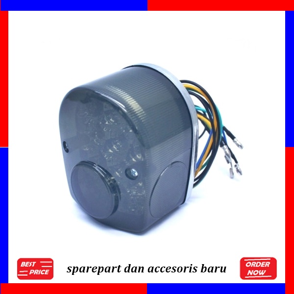 LAMPU BELAKANG C70 LED+SEN JPA AKSESORIS MOTOR