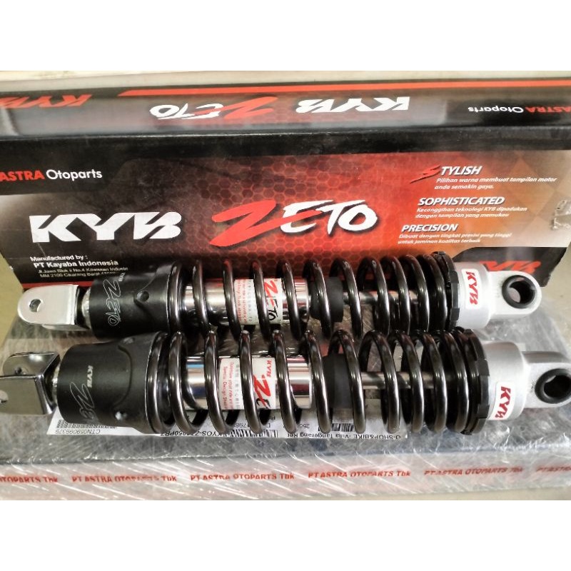 Shock absorber KYB  zeto untuk motor yamaha aerox dan motor matik lainnya