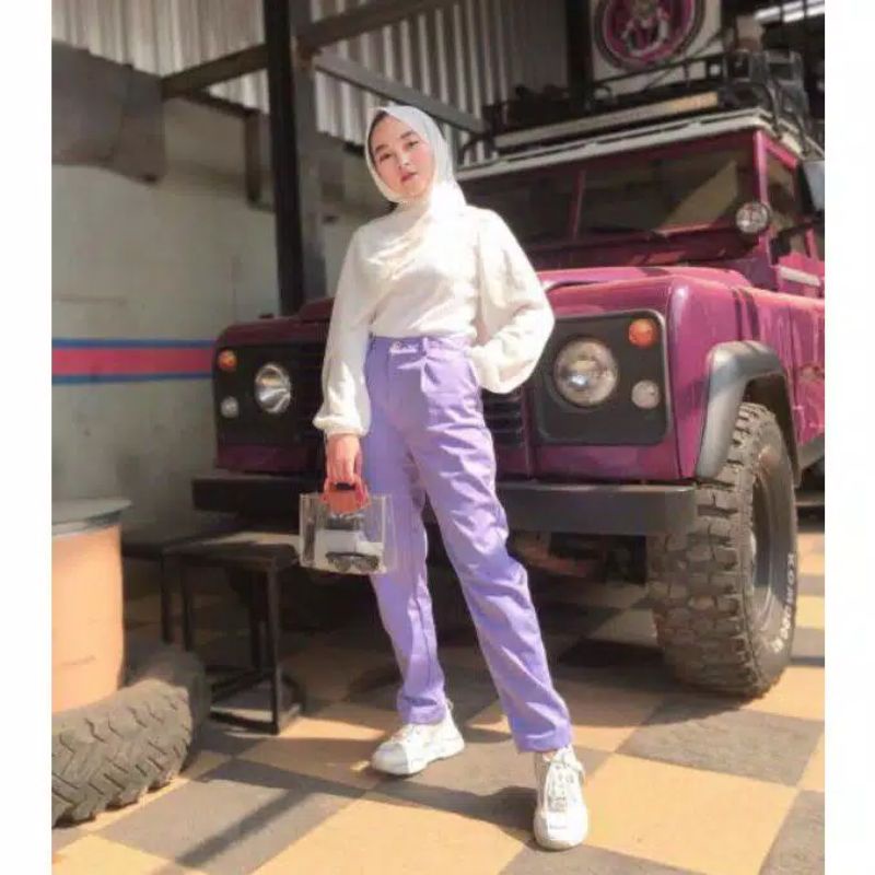 baggy PANTS lilac