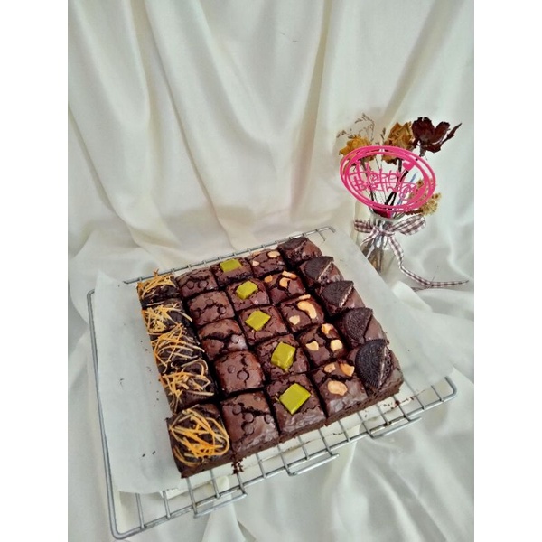 

Fudgy Brownies/Brownies panggang