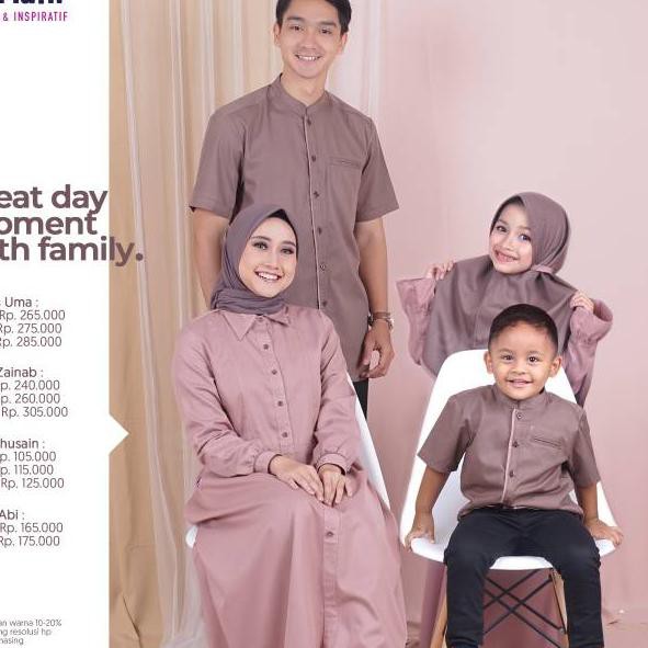 yz -  ( Sarimbit Mutif Woven 07 ) Gamis Uma Koko Abi LMG Zaenab LMB Khusain Terlaris ★★★.