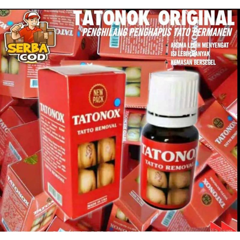 Tatonox penghapus tato permanen original 100%