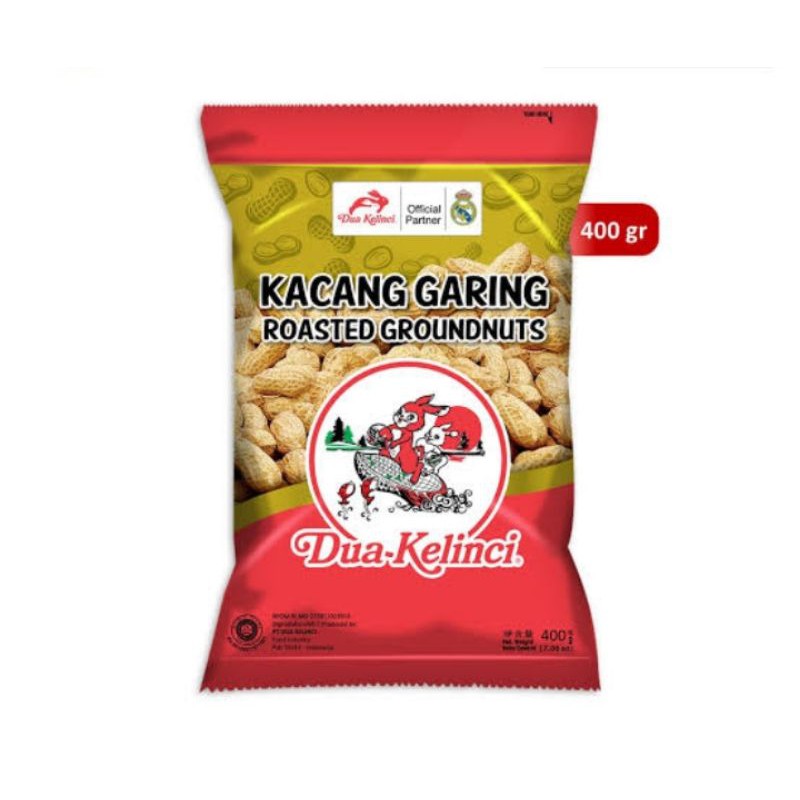 

Kacang Garing Dua Kelinci 375gr