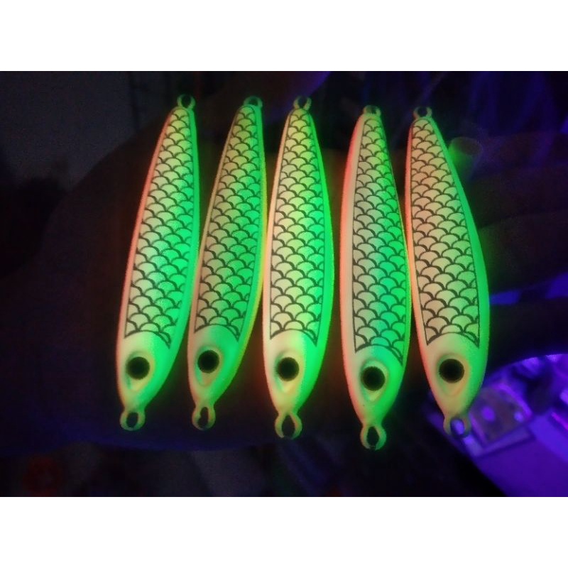 metal jig 40 full gid motif sisik