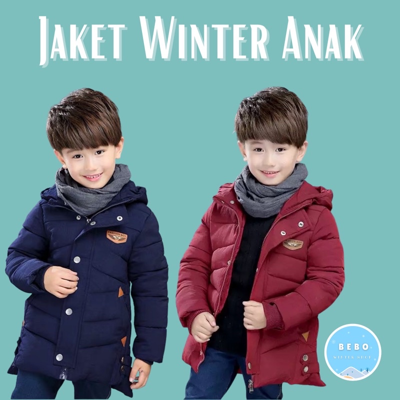 Jaket tebal anak dan remaja musim dingin Winter Coat