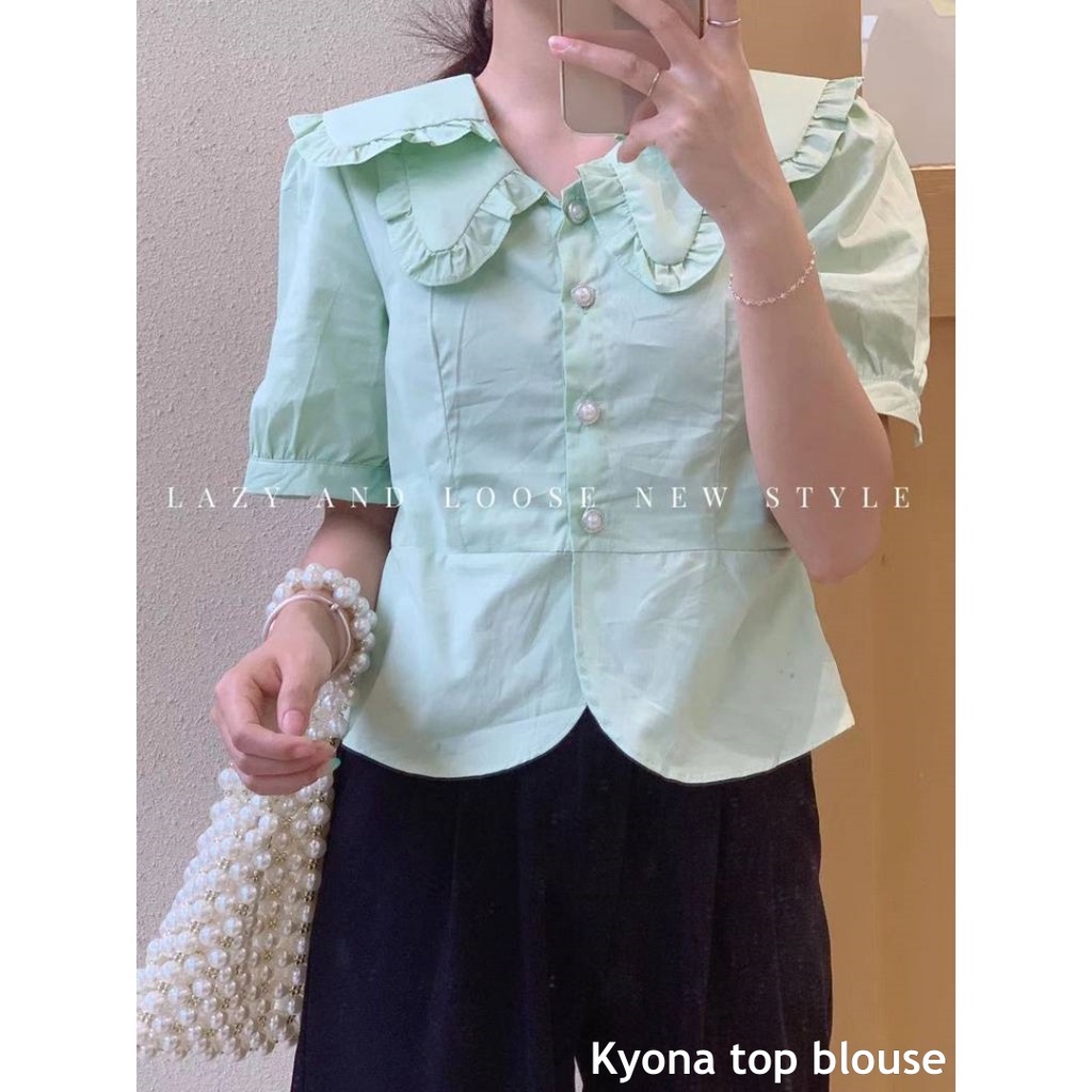 Kyona top blouse - Thejanclothes