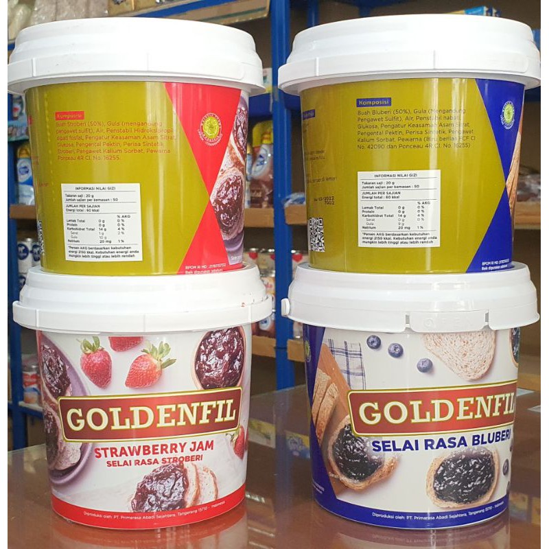 

NG Goldenfil Strawberry Jam / Blueberry Jam 1Kg