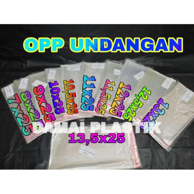 Jual Plastik Opp Lem Plastik Sendok Garpu Plastik Roti Plastik Undangan 11x25 12x25 13x25 3835