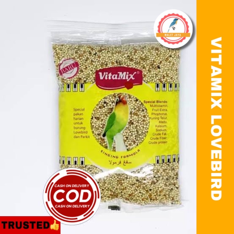 VITAMIX LOVEBIRD PAKAN BURUNG LOVEBIRD MILLET CAMPUR