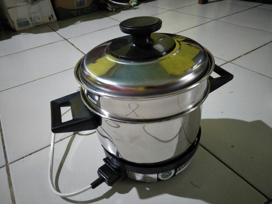 Maspion Mec 2750 Multi Cooker Alat Masak Serbaguna Panci Elektrik