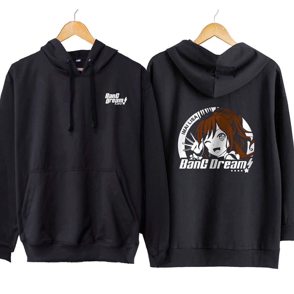 Jaket hoodie jumper japan game LISA IMAI rosalia - BANG DREAM material cotton fleece