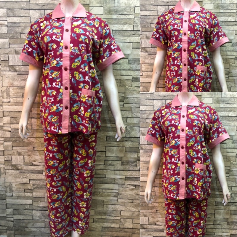 CP FOREVER MAMA SIZE | BAJU TIDUR | PIYAMA | COD-888 Pink