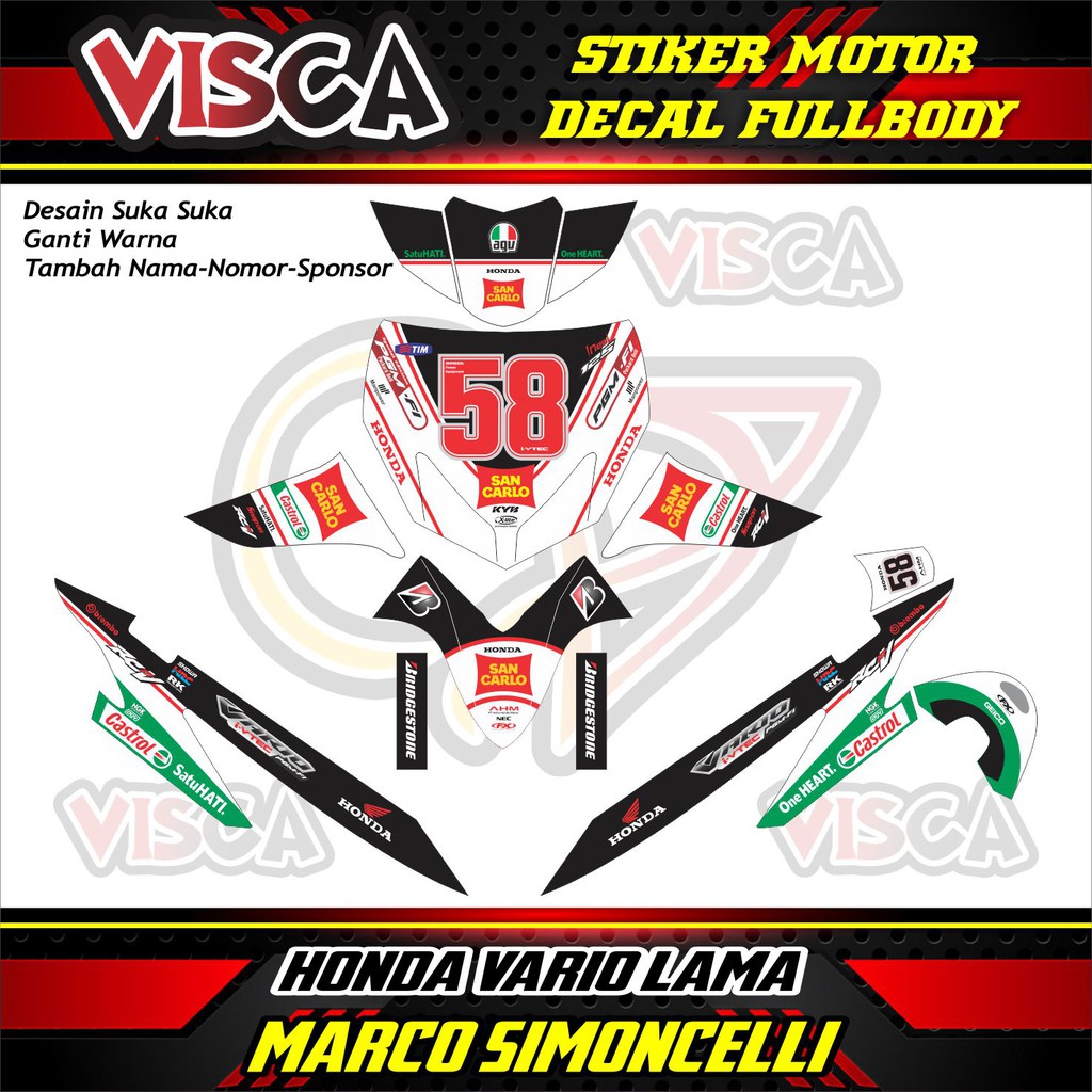 stiker motor vario lama stiker motor honda vario stiker motor vario 110 stiker motor vario simonceli