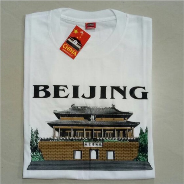 T-shirt china bejing greatwall shanghai