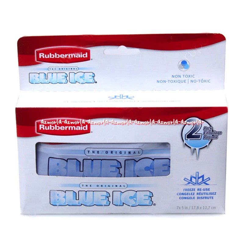 Rubbermaid Blue Ice Es Awet Pengganti Es Plastik Ruber Maid