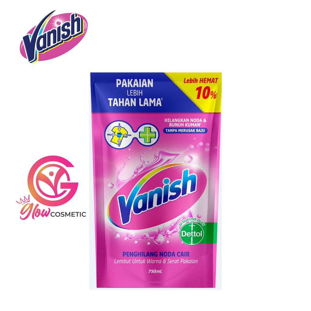 VANISH PENGHILANG NODA CAIR KEMASAN PINK 425 ml &amp; 150 ml