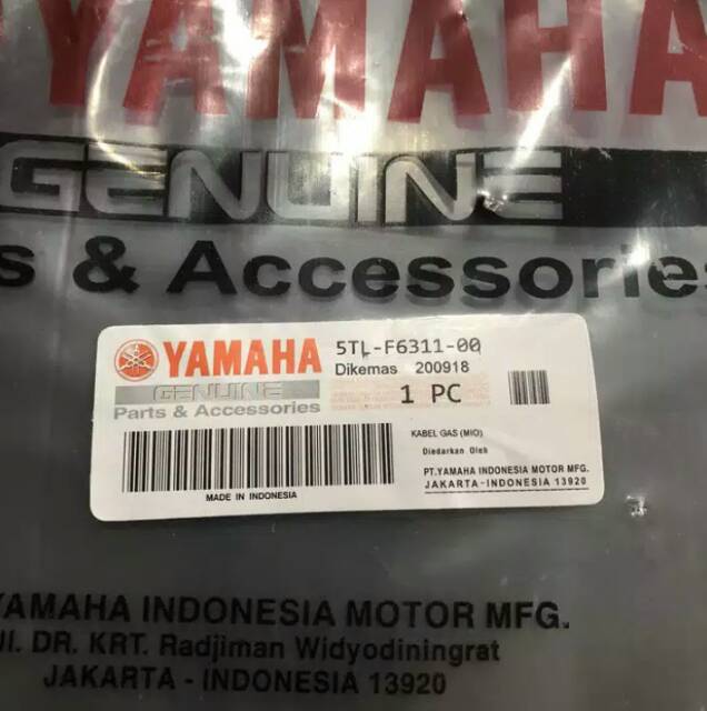 Kabel Gas Mio Karbu Kabel Gas mio Soul lama Kabel Gas Mio Sporty 5TL