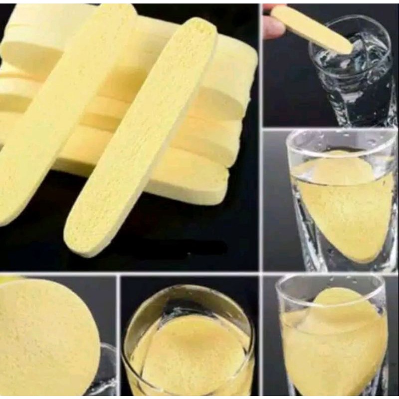 Exclusive sponge/Stick spons kentang/Spons facial/Spons masker wajah