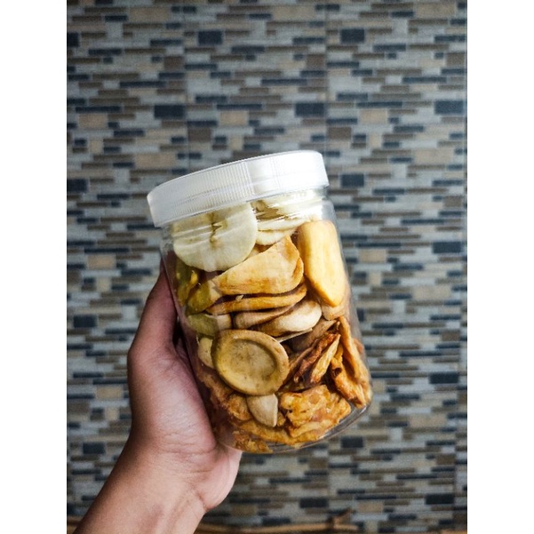 

Kripik buah mix 200 gr