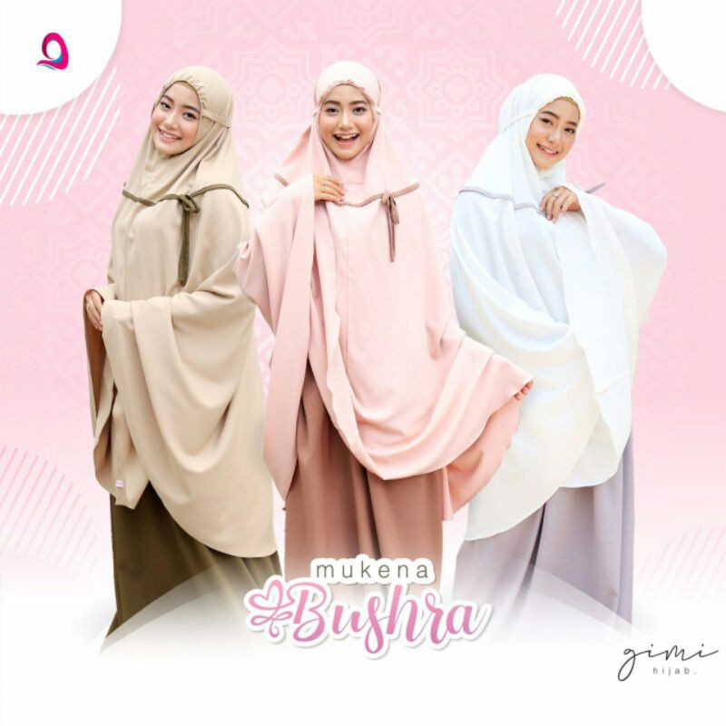 Mukena Bushra by Gimi Hijab