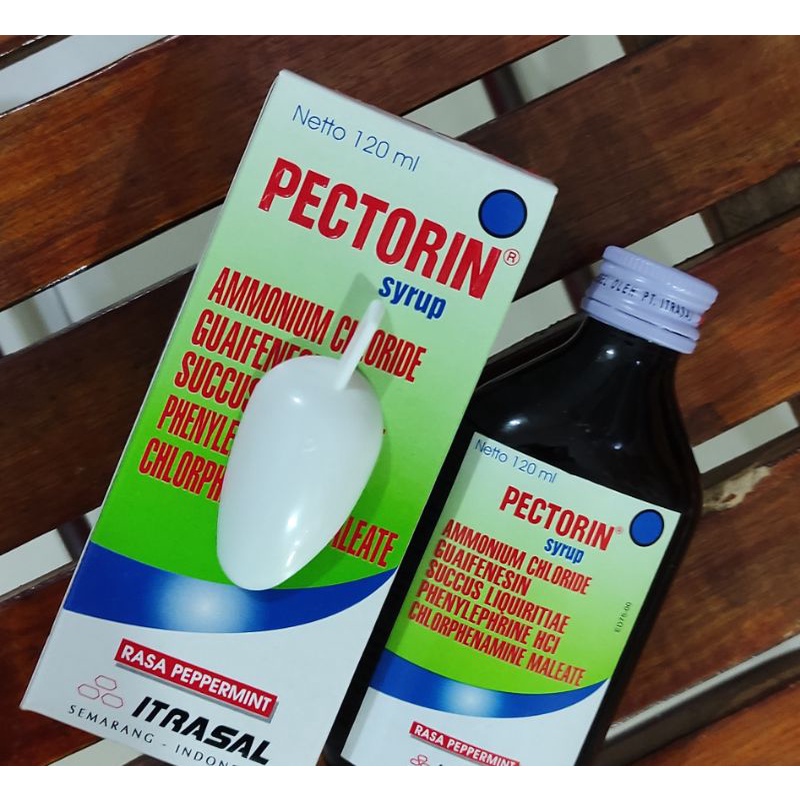 Pectorin Cough Syrup 120 ML / Meringankan batuk berdahak dan pilek