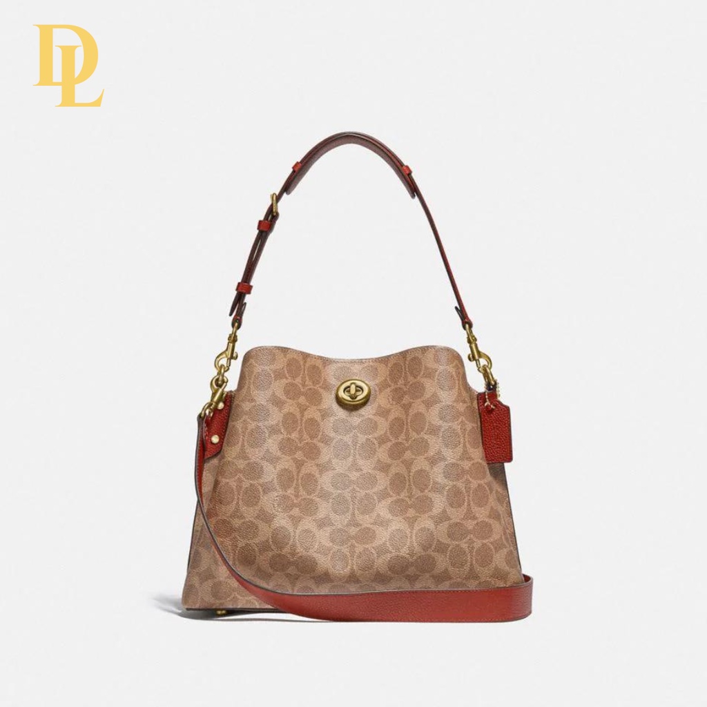COACH Willow Shoulder Bag In Signature Canvas (C2745)