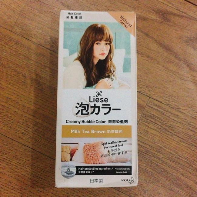 Liese Creamy Bubble Hair Color - Milk Tea Brown