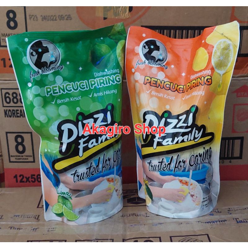 Pencuci Piring Pizzi Family 760ml (sabun cuci piring)