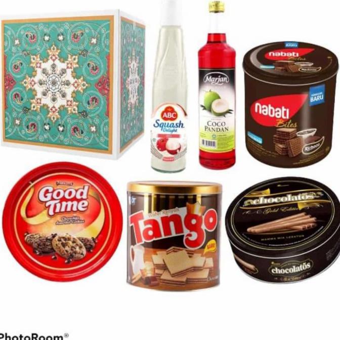 

READY COD Paket Parcel Ramadan Toples Dan Sirup Nabati Marjan ABC selamat Tango TERGOKIL