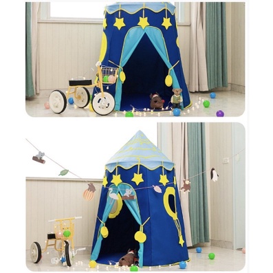 TENDA MAINAN ANAK CASTLE TINGGI MODEL MONGOLIAN TENDA PORTABLE