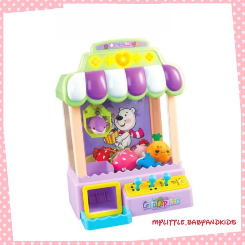 Mainan edukasi JOY Claw prize machine toy grabber / mainan capit hadiah family games