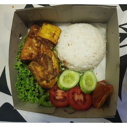 Paket Nasi Ayam Goreng Serundeng Tahu Tempe Shopee Indonesia