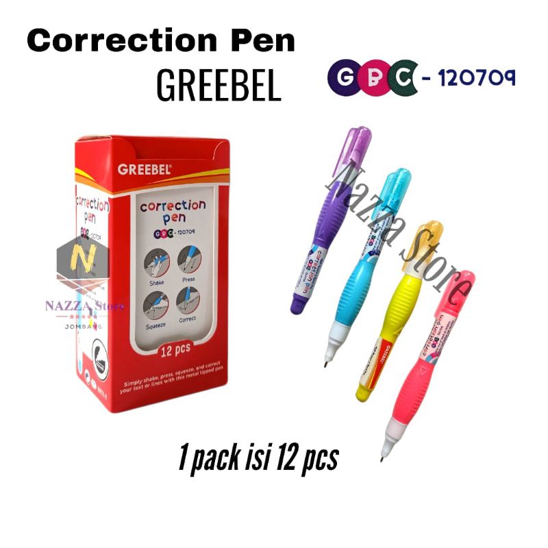 

GREEBEL Correction Pen Stipo Tipe X pen