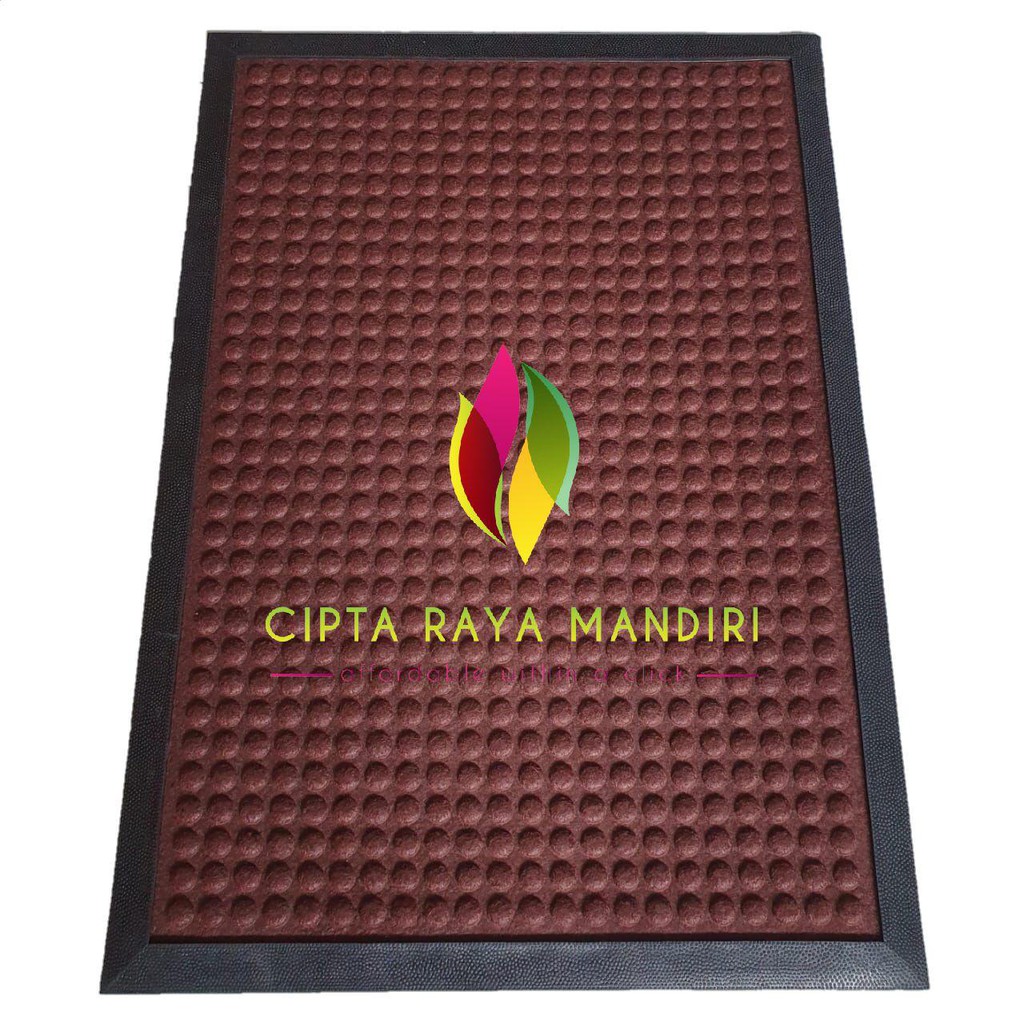 Keset Karpet Karet Bludru Anti Slip 50 x 70 - LIS