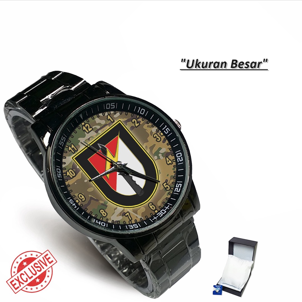 Jam Tangan Rantai Couple TNI AD RAIDER 02 (Special)