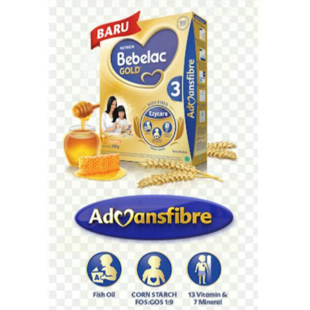 Bebelac Gold 3 Madu 360gr
