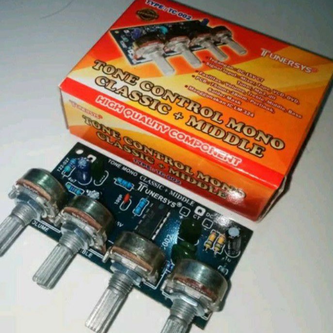 Kit Tone Control Mono amplifier