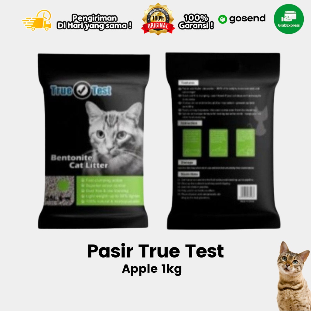 Pasir Kucing Gumpal True Test 1 Kg