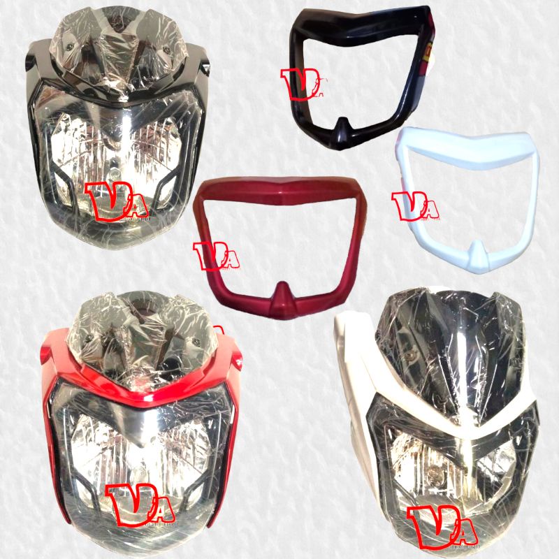 PAKET HEADLAMP/KEDOK BATOK LAMPU DEPAN SET VIXION NEW NVL 2013-2014 NVL LAMPU KEDOK DEPAN VIXION NEW