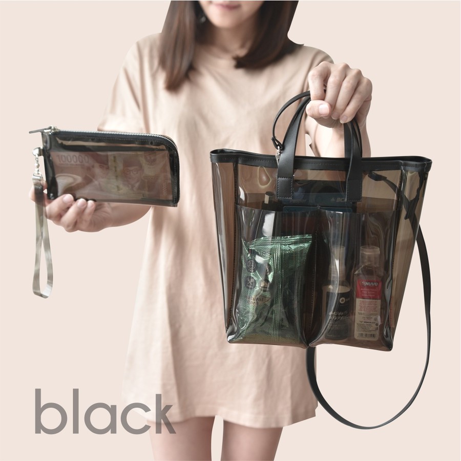 Bundling: Chava Bag PREMIUM + Cozy Wallet / Tas Dompet Mika New Normal