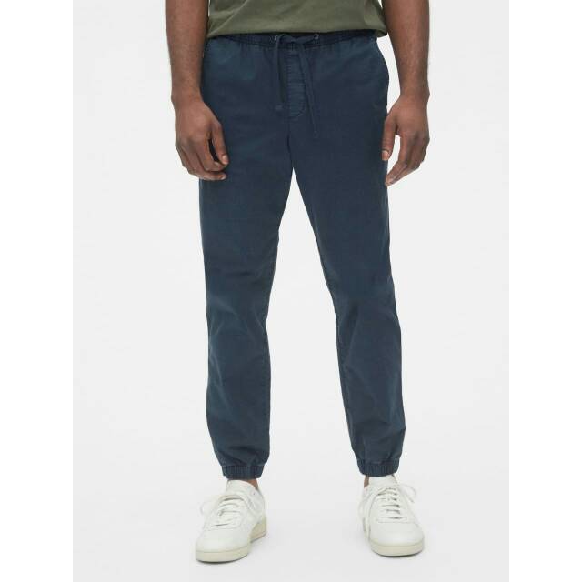 Celana Jogger Pria Gap Slim Twill Classic Navy Blue Celana Jogger Pria Gap Slim Twill Classic Navy Blue