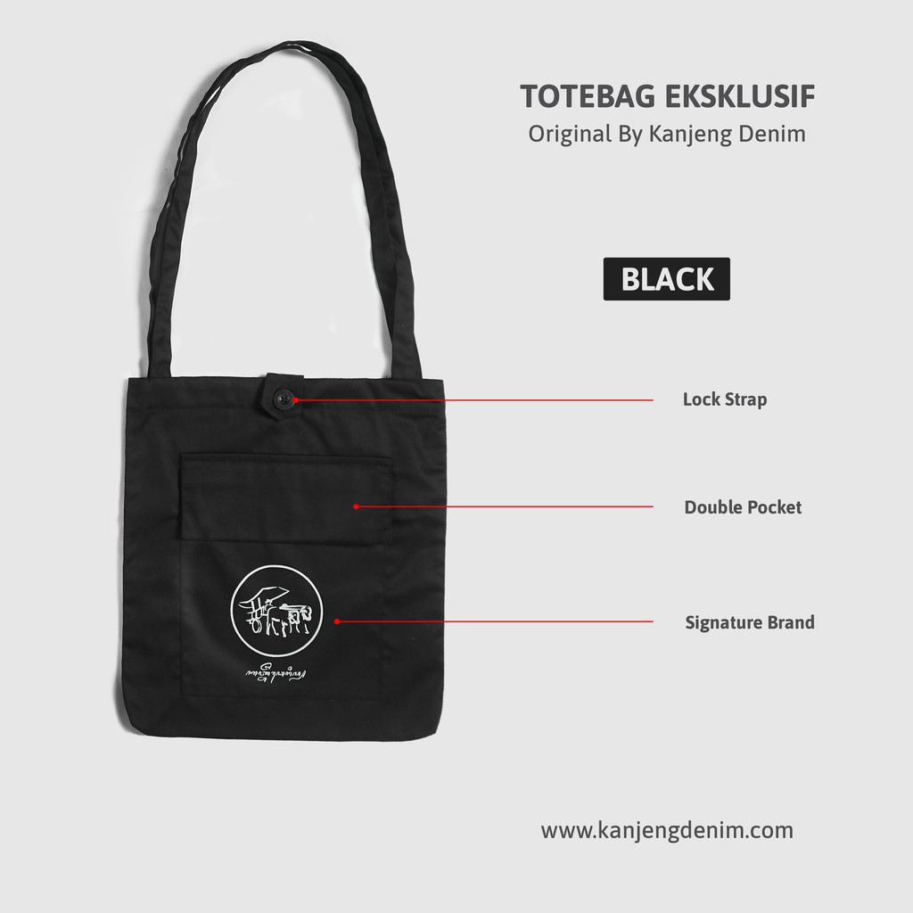 TOTTE BAG EKSKLUSIF ORIGINAL KANJENG DENIM