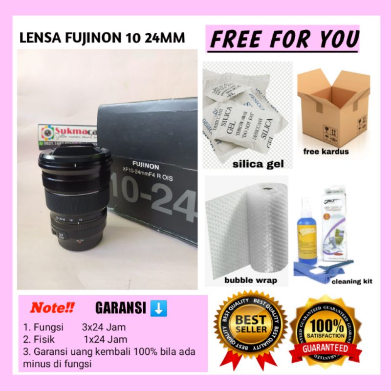 Lensa fujinon 10 24mm f4