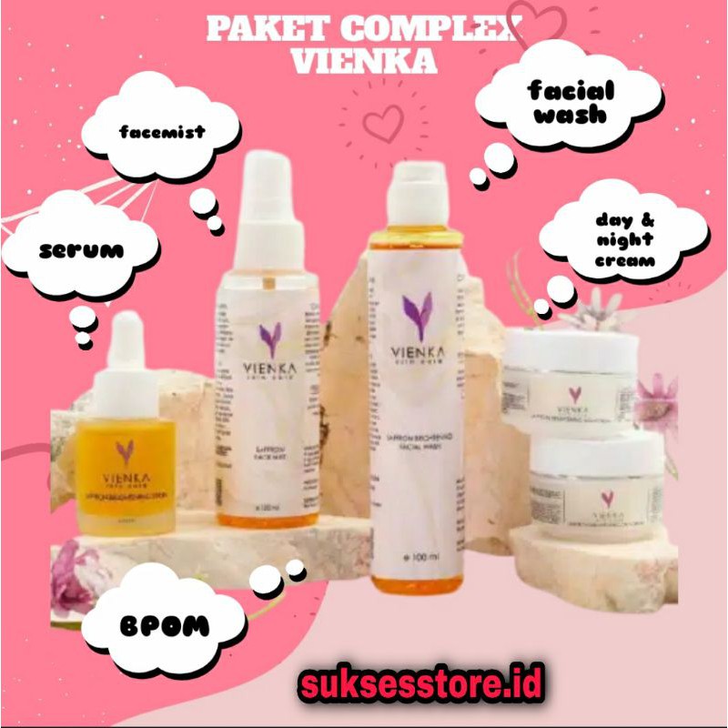 PAKET COMPLEX SAFFRON VIENKA SKINCARE