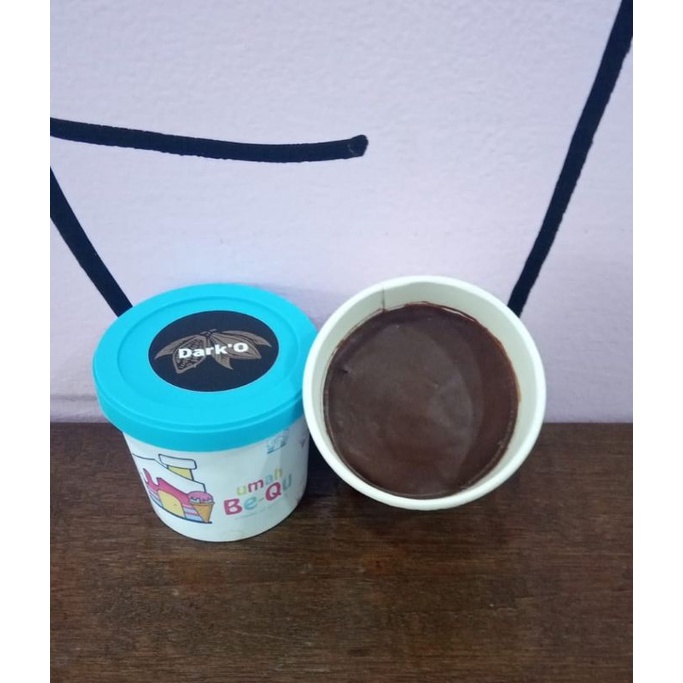 

Gelato Cup 4 oz flavor Dark'O