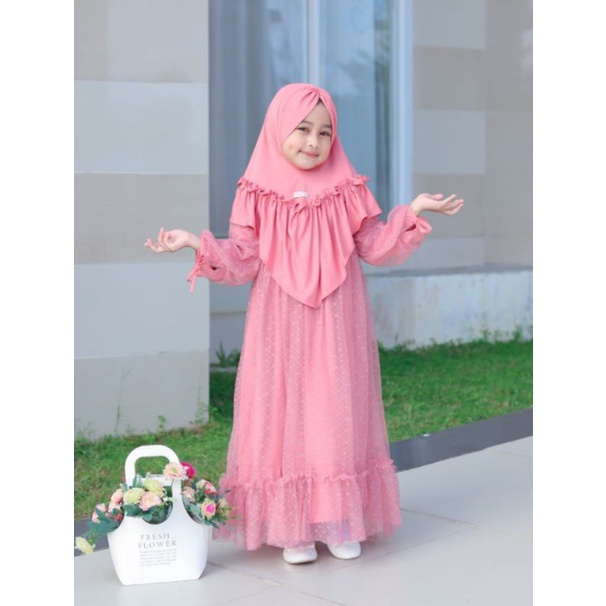 Afsheenstore - Gamis Aisyah gamis anak gamis anak lucu